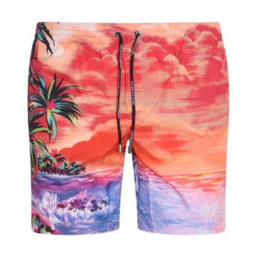Dolce & Gabbana - Solar Red Swim Shorts