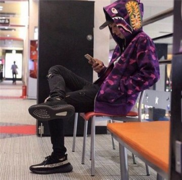 Travis scott hot sale bape hoodie