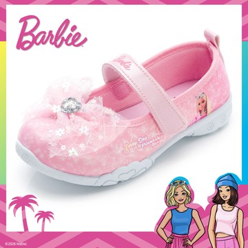 【Barbie芭比】童公主休閒鞋-粉紅/ BAKP66313