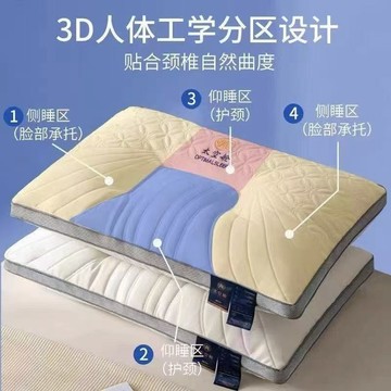 臺灣現/🎀枕頭  枕芯枕套太空艙枕頭枕芯一對家用單人成人宿舍學生記憶頸椎枕芯星級睡眠枕
