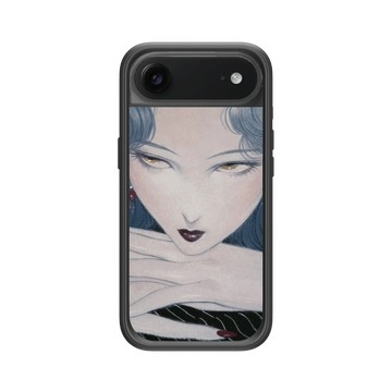 iPhone Air Mod NX -邊框背蓋組合 (相機按鈕) 黑 - Janice Sung - 藍寶石