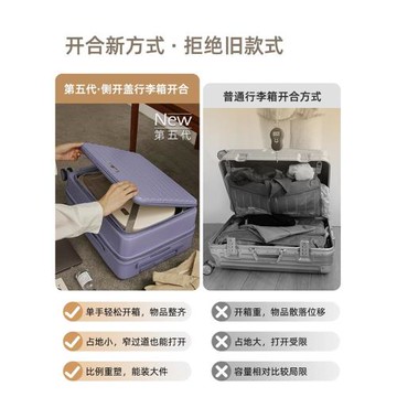 (免運)理想主義側開蓋防爆行李箱2025新款大容量旅行拉桿箱28寸密碼皮箱