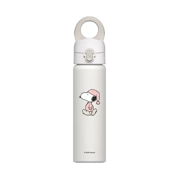 磁吸水壺 AquaStand 不鏽鋼 700cc - 附吸管 白 - 史努比 Snoopy - Snoopy Go to sleep