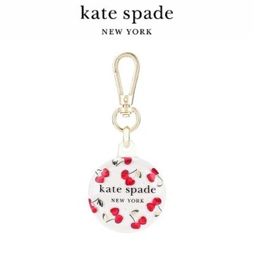 【kate spade】AirTag 保護套 櫻桃