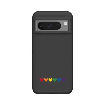 Pixel 8 Pro SolidSuit 黑 - 迪士尼-米奇 Mickey - Pride Celebration-Simple