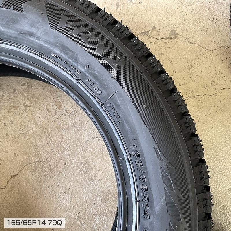 23年製造 ブリザック VRX2 165/65R14 マッドバーン XR-800M 14×4.5