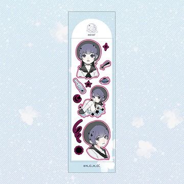 Keep Sailing 星球燙金貼紙 1張