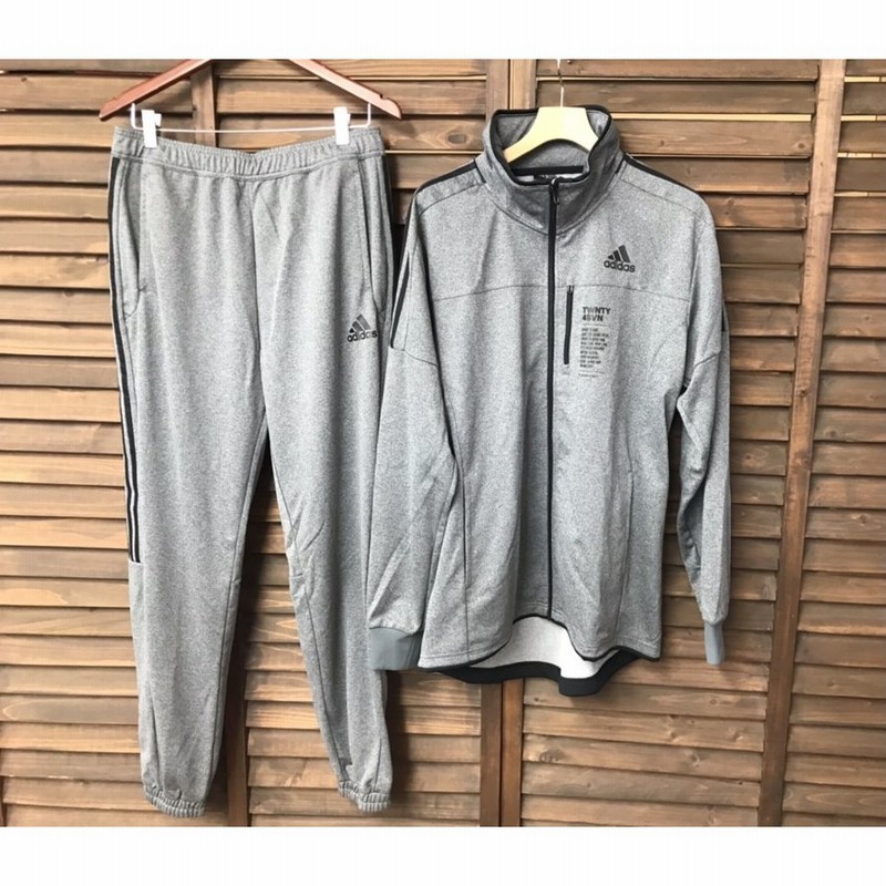 アディダス Adidas セットアップ ジャージ メンズ 2xoサイズ グレー 通販 Lineポイント最大0 5 Get Lineショッピング