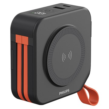 PHILIPS 飛利浦 十合一行動電源  DLP4347C  黑色