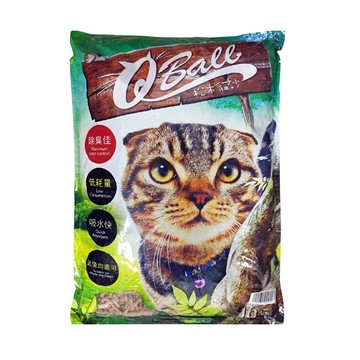 QBall 松木砂 16lb 1包-除臭、低耗量、快速吸收