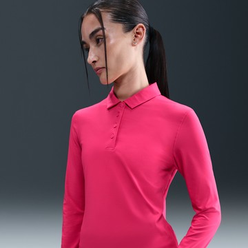 Nike Victory Women's Dri-FIT Long-Sleeve Polo Shirt