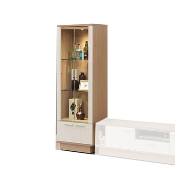 obis 喬圓2尺展示櫃