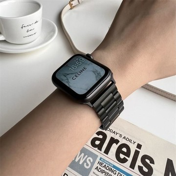 apple watch 錶帶 手錶 錶帶 不鏽鋼 適用蘋果錶帶 手錶 apple 11 10 9 8 SE 1P84