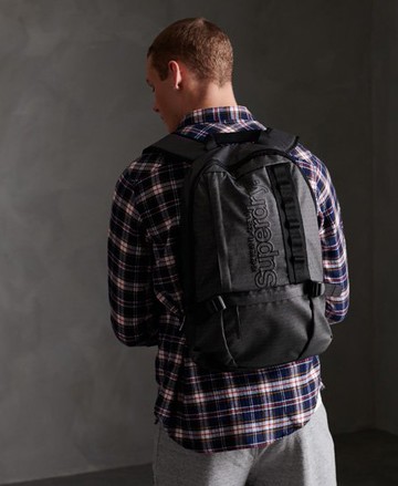 Superdry Men's Men's Slimline Tarp Rucksack Grey / Grey Marl - Size: 1SIZE