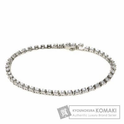 MIKIMOTO ミキモト テニスブレスレット メレダイヤモンド ブレスレット