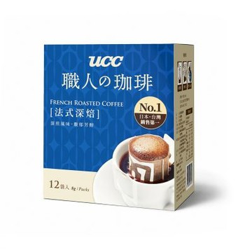 UCC 濾掛式咖啡(8gx12入)-法式深焙