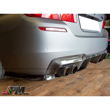 BMW 寶馬 F10 F11 M5 專用 碳纖維 PS款 後下巴 雙邊雙出 M-TECH SPORT 卡夢 Carbon