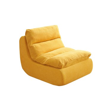 真空壓縮單人沙發躺椅客廳臥室陽臺網紅休閑可躺可睡布藝懶人沙發【0113103DD】