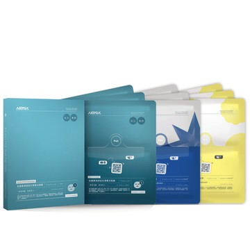 【港澳馬限定】微電流面膜 抗老旗艦組 (共9片)｜胎盤素x3片+藍銅胜肽x3片+微生態高酵x3片