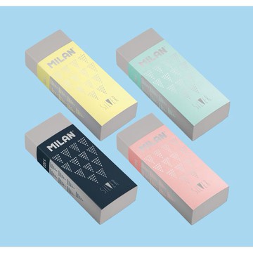 MILAN Nata®橡皮擦_璀璨系列(4色隨機出貨)