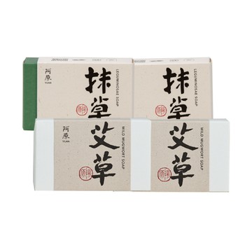 【阿原YUAN】艾草皂115gx2+抹草皂115gx2