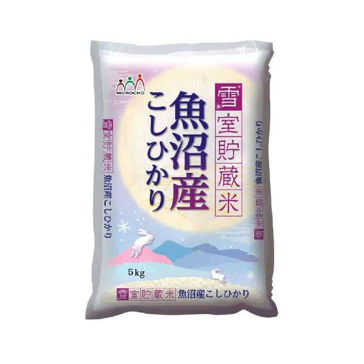 新潟 魚沼産コシヒカリ 雪室貯蔵米 5kg ※離島は配送不可