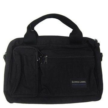 YESON手提肩側中容量中性款三層主袋口隨身品輕量高單數防水尼龍布