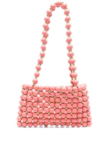 Vanina - Capucine beaded shoulder bag - women - Plastic/Metal - One Size - Pink