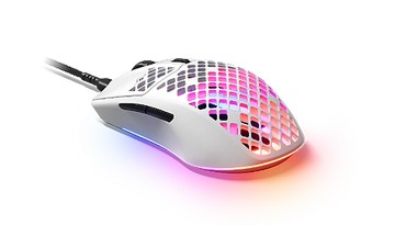 SteelSeries賽睿Aerox 3 Snow有線電競滑鼠