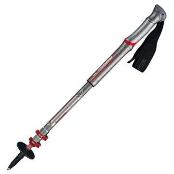 Komperdell 鈦金強力鎖定避震杖尖長握把登山杖 Shockmaster Pro 1742456-10 (單支)