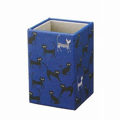 メガネケース　メガネスタンド/ねこ(小柄)　猫　ネコ　ブルー/BU　098027/4957745862089（取）パール