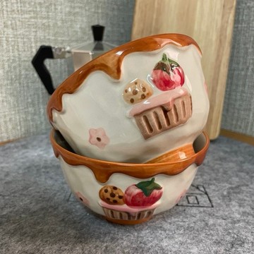 【台灣現貨】陶瓷餐具 盤子 陶瓷盤 陶瓷碗 湯碗 造型盤子 冰淇淋盤 深盤 平盤 甜點盤 可愛餐具 少女餐具 義大利麵盤