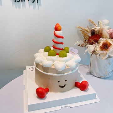 可愛燭台 客製化 仿娃娃蛋糕 客製化蛋糕 生日蛋糕 鑠甜點 紀念日