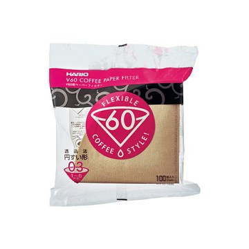 《HARIO》V60無漂白03濾紙