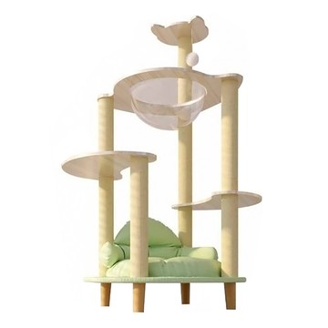 貓跳台 K款 綠色  1個