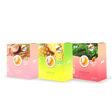 【DIU+】 鳳梨酵素茶 順暢 茶包/ 大麥薄荷茶 拋水 茶包/藤黃果洛神茶 油切 茶包 (綜合賣場)