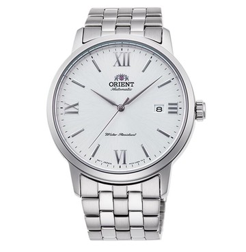Orient 東方錶 (RA-AC0F10S) DATE系列 簡約風機械腕錶/白面 41.6mm｜樂天全館特惠中★指定刷卡回饋10%