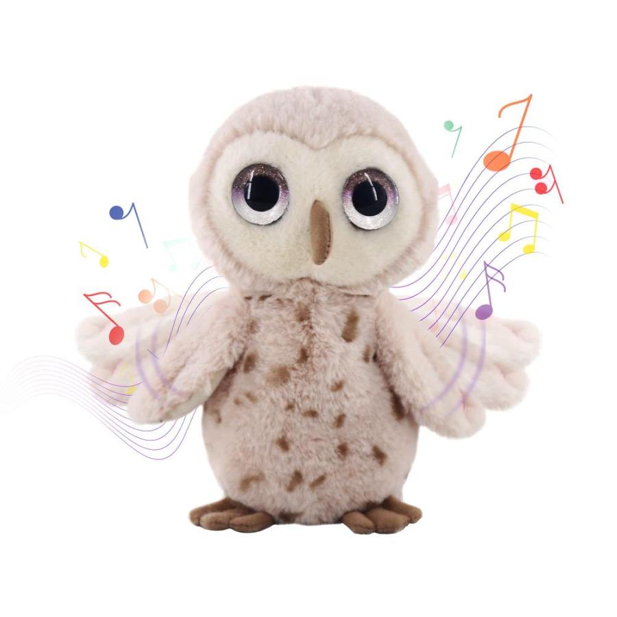 Dancing Owl Stuffed Live Animals Plush Toy Interactive Toddler Toy