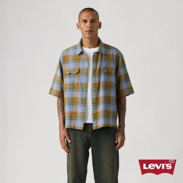 Levi s 襯衫 格紋襯衫 短袖襯衫 男生上衣 人氣新品