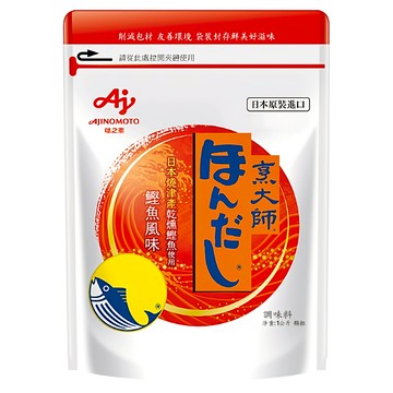 AJINOMOTO 味之素 烹大師 鰹魚風味調味料 日本燒津乾燥鰹魚使用 清雅香氣  1kg  1包