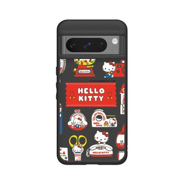 Pixel 8 Pro SolidSuit 黑 - 三麗鷗-Hello Kitty - Sticker-Hello Kitty生活小物