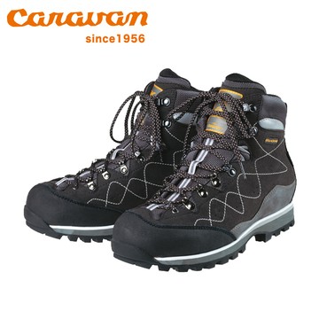【 Caravan】日本製 原廠貨 中性 中筒防水 3E寬楦/登山鞋/郊山鞋/旅行 木炭灰(GK83_02)
