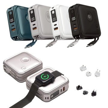 【Luxe3C】LaPO 全功能無線充電行動電源 WT-08P 可上飛機 43.12Wh