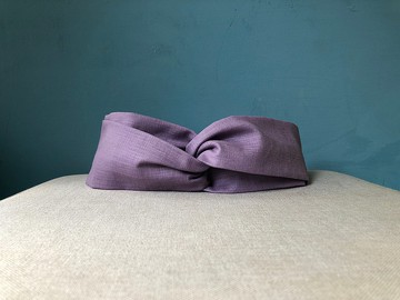素色髮帶 / 紫 / 素色