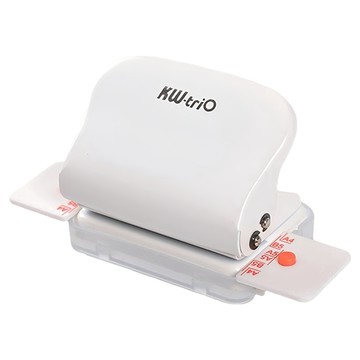 KW-triO 堡勝企業 打孔機 白色 辦公文件整理必備  6孔  1個