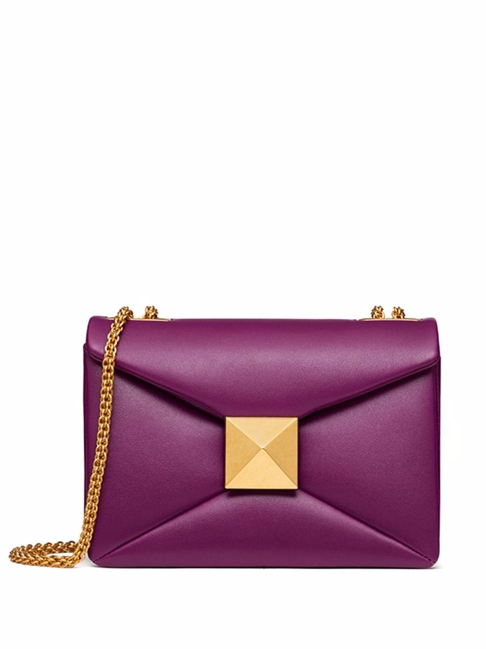 Valentino Garavani - envelope shoulder bag - women - Leather/Lambskin - One Size - Pink