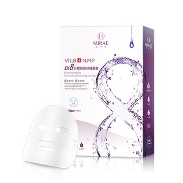 【MIRAE未來美】EX8分鐘極速舒緩面膜(5入/盒)x1