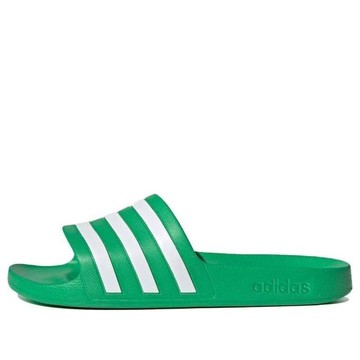 adidas Adilette Aqua Slides 'Vivid Green'