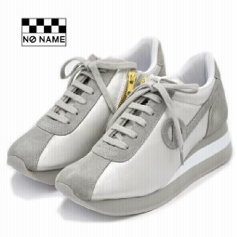 No Name ノーネーム スニーカー Speed 厚底 スニーカー スピード 美脚 ヒールスニーカー 箔 シルバー プラチナ レディース 婦人靴 通販 Lineポイント最大1 0 Get Lineショッピング