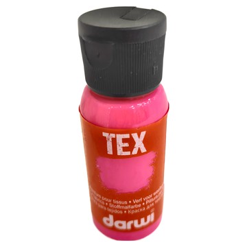 DARWI 達威 織品顏料 – 霓虹粉  50ml/250ml  1色